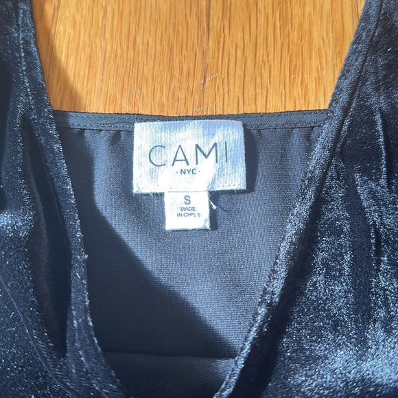 Cami NYC Velvet Lace-Trimmed Tank Size S - Picture 2 of 4